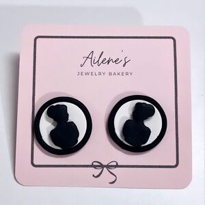 Cameo Stud Earrings